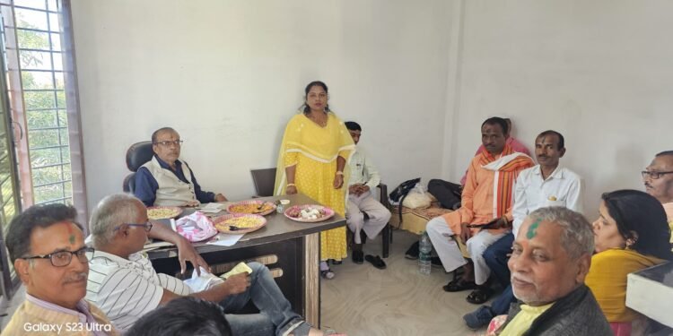 काव्य दीप साहित्य संस्था की रंगोत्सव कवि गोष्ठी।