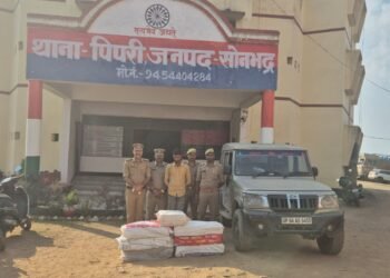 शराब तस्कर बोलेरो के साथ 13 पेटी शराब सहित गिरफ्तार।