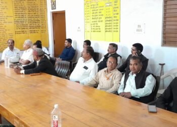 बार एसोसिएशन की बैठक सम्पन्न।