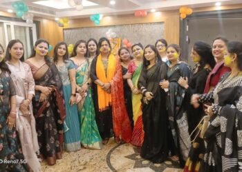 तरुण महिला केसरवानी क्लब ने किया होली मिलन समारोह का आयोजन।