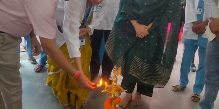 नैगम सामाजिक दायित्व के अंतर्गत सोनभद्र में “संकल्प नशा मुक्ति एवं स्वास्थ्य सेवा केंद्र” का किया गया उद्घाटन।।