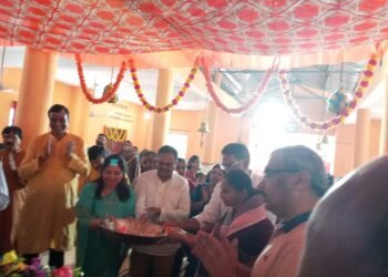 एनटीपीसी परिसर स्थित रिहन्देश्वर मंदिर में धूमधाम से मनाया गया रामनवमी का त्योहार ।।