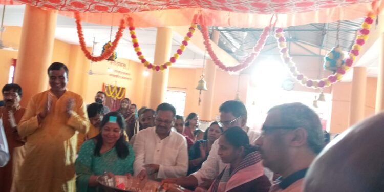 एनटीपीसी परिसर स्थित रिहन्देश्वर मंदिर में धूमधाम से मनाया गया रामनवमी का त्योहार ।।