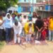 जलनिकासी की समस्या का समाधान, नाली निर्माण का हुआ शिलान्यास।