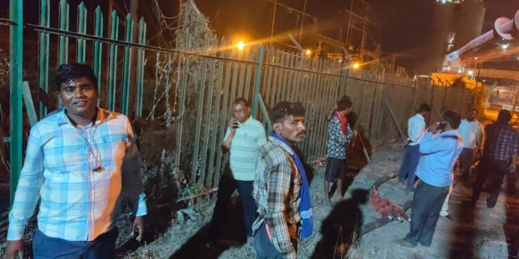 तेज आधी से रानीतारा गांव में लगी आग समान जलकर खाक।