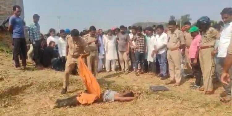 संदिग्ध परस्थियों युवक की हुई मौत , हत्या की आशंका।