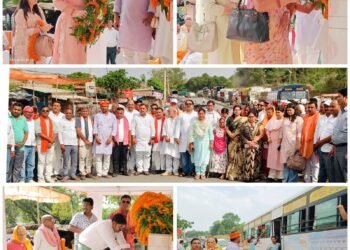 34वीं पुण्यतिथि पर सांकेतिक चक्का जाम कर डाला गोली कांड के शहीदों को दी गई श्रद्धांजलि।