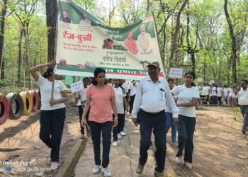 विश्व पर्यावरण दिवस पर ‘एक पेड़ मां के नाम’ चलाया गया अभियान।