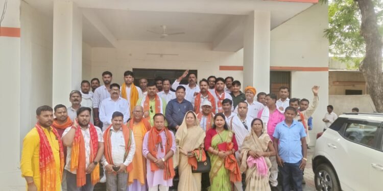 केंद्र के भाजपा सरकार के 11 वर्ष पूर्ण होने पर दुद्धी मण्डल में कार्यशाला आयोजित !