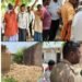 कुड़वा में ग्राम समाज की भूमि पर दबंगों का कब्जा, लोगों ने किया कार्रवाई की मांग।