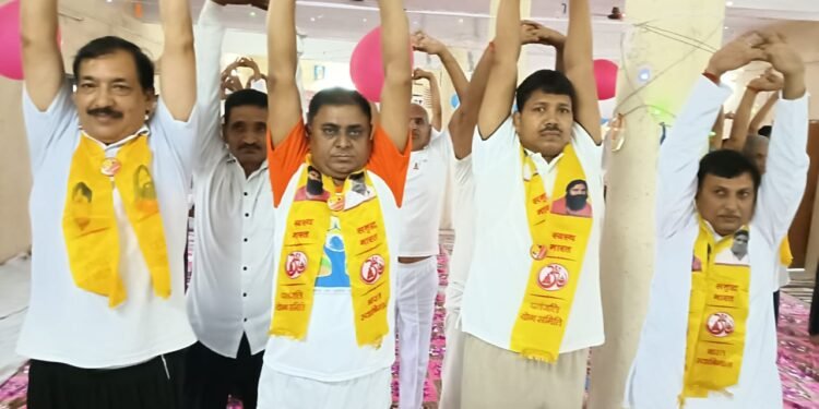 प्राचीन भारत परंपरा का एक अमूल्य उपहार है योग:महेंद्र मौर्य।