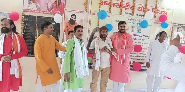 संगठन के रीढ़ हैं योग साधक/कार्यकर्ता उनका सम्मान जरूरी: बृजमोहन।