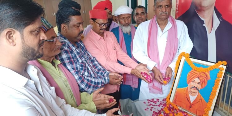 राजषि छत्रपति शाहूजी महाराज की जयंती मनाई गई।