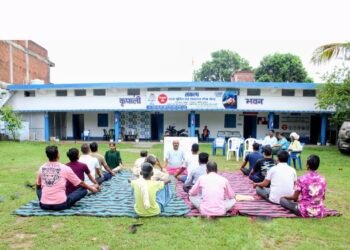 अंतरराष्ट्रीय योग दिवस पर योगाभ्यास का आयोजन