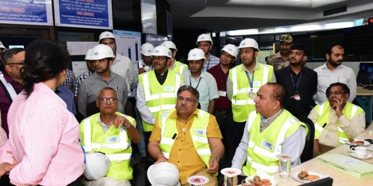 एनटीपीसी के स्वतंत्र निदेशकों नें किया एनटीपीसी रिहंद का दौरा ।।