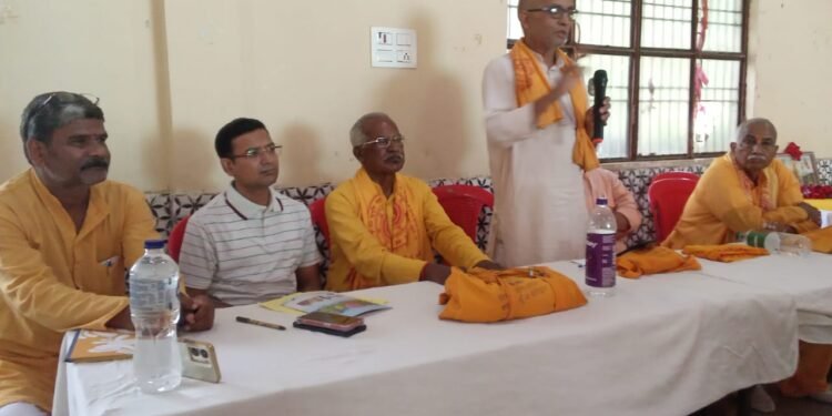 गायित्री परिवार द्वारा दुद्धी क्षेत्र में निकलेगी दिव्य अखंड ज्योति कलश यात्रा ।