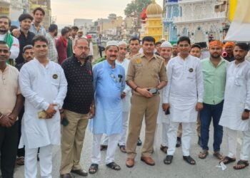 अकीदत के साथ मनाया गया मोहर्रम निकला जुलूस व ताजिया।