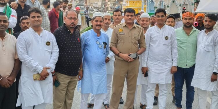 अकीदत के साथ मनाया गया मोहर्रम निकला जुलूस व ताजिया।