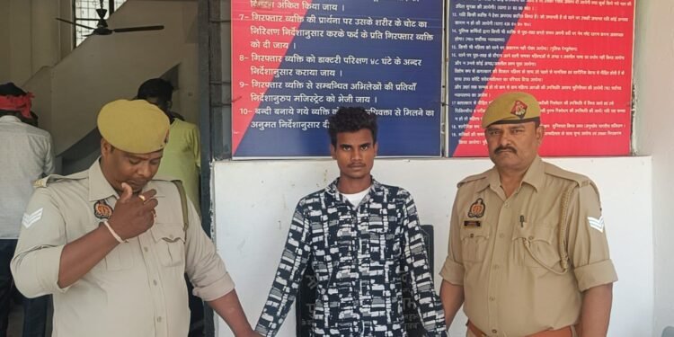 नाबालिग लड़की को शादी का झांसा देकर किया दुष्कर्म ।