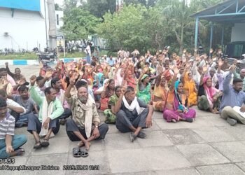 10 सूत्रीय मांगों को लेकर मजदूरों ने किया प्रदर्शन ।।