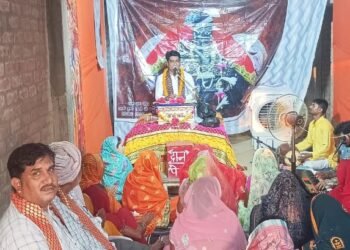 मानव जीव का लोक व परलोक सुधारती है भागवत कथा:पंडित अरुण कृष्ण शास्त्री।