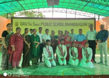 डीएवी में विद्यार्थी कैबिनेट का गठन।।