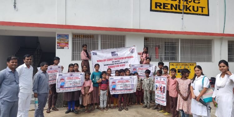 मानव तस्करी पर रेलवे की कड़ी निगरानी- महेशानंद भाई।