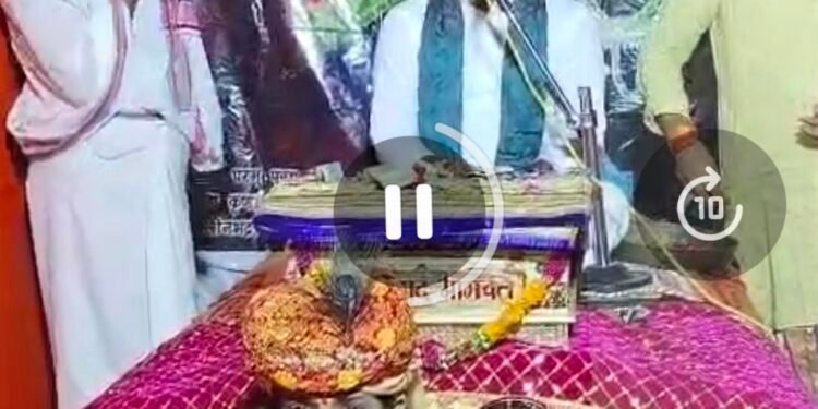 जीवात्मा और परमात्मा की लीला ही है रासलीला:पंडित अरुण कृष्ण शास्त्री।