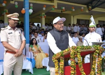 एनटीपीसी रिहंद में धूमधाम से मनाया गया स्वतंत्रता दिवस समारोह ।।