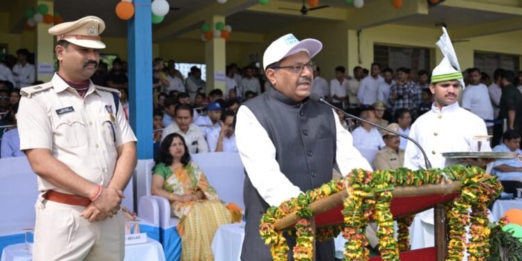 एनटीपीसी रिहंद में धूमधाम से मनाया गया स्वतंत्रता दिवस समारोह ।।