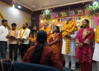 रवींद्र नाथ चौधरी बने प्राथमिक शिक्षक संघ सोनभद्र के जिलाध्यक्ष।