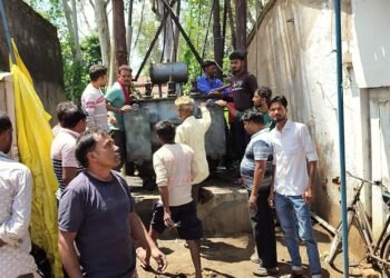 Gnews 24 के खबरों का हुआ असर बदला गया जला ट्रांसफार्मर।