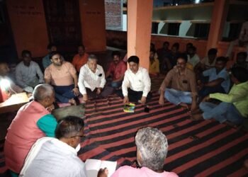 सारोजनिक दुर्गा पूजा के अध्यक्ष बने जीतेन्द्र गुप्ता कोषाध्यक्ष बने दिनेश गुप्ता।।