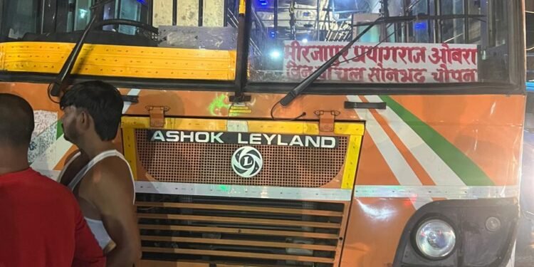 रोडवेज बस ने बाइक सवार को मारी टक्कर, बाइक सवार की मौत।