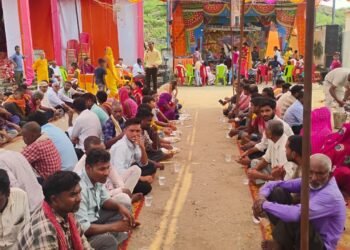 नवरात्रि पर विशाल भंडारे का आयोजन ।।