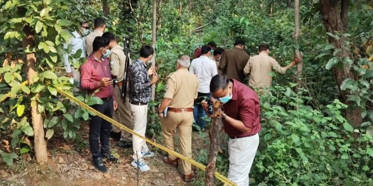 नर कंकाल मिलने से लोगो मे दहशत.।.