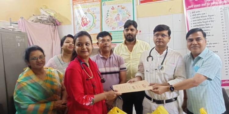 दुद्धी की बिटिया डॉ मुस्कान ने दुद्धी सामुदायिक स्वास्थ केंद्र में हुई नियुक्त।