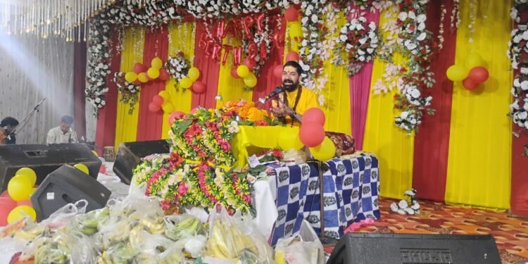 भव्य भंडारे के साथ नव दिवसीय शिव पुराण कथा का समापन ।।