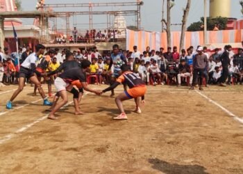 जरहा अजीरेश्वर धाम में प्रदर्शनी व खेलकूद का आयोजन।