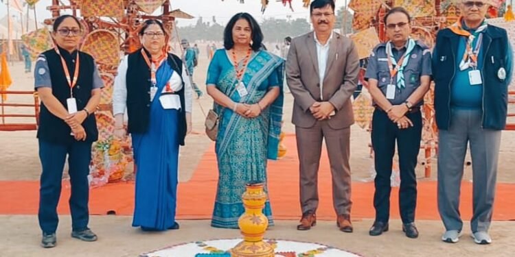 राष्ट्रीय जंबूरी में सोनभद्र का गेट सबसे अब्बल, मिला ए ग्रेड।।