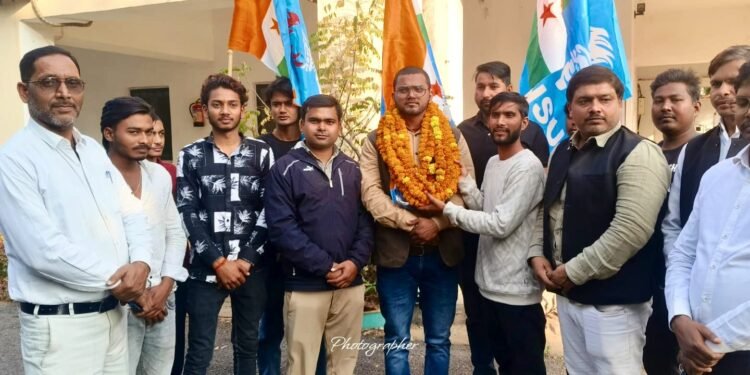 छात्र संघ चुनाव एवं छात्रों के अधिकारों की लड़ाई लड़ेगा N.S.U.I. – गौतम आनंद।