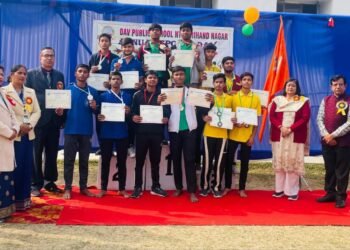 डीएवी पब्लिक स्कूल में वार्षिक खेल उत्सव ‘स्पर्धा’ का समापन ।।