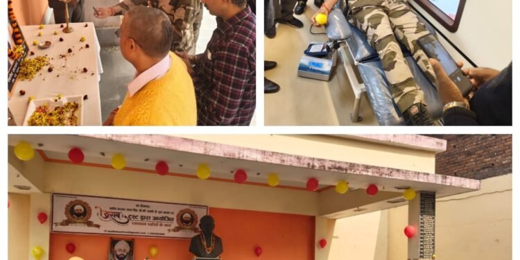 राष्ट्र को विश्व पटल पर सशक्त एव सम्मानित बनाने हेतु निरन्तर रहें कमांडेंट सतीश सिंह प्रयासरत।