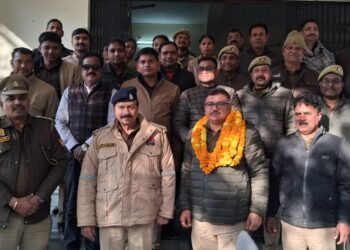 नवागत कोतवाल ने किया कार्यभार ग्रहण, कानून व्यवस्था बनाए रखना होगी प्राथमिकता।