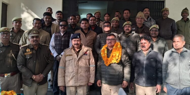 नवागत कोतवाल ने किया कार्यभार ग्रहण, कानून व्यवस्था बनाए रखना होगी प्राथमिकता।