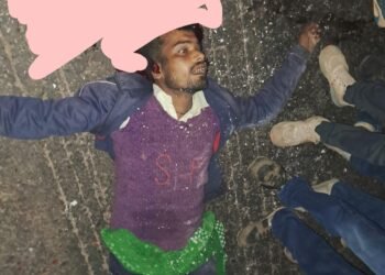 कार की टक्कर से बाइक सवार युवक की मौत।