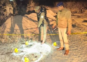 दुष्कर्म के आरोपियों से मुठभेड़, एक के पैर में लगी गोली दो गिरफ्तार।