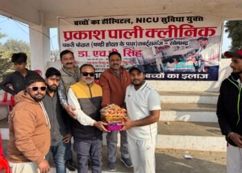 टाउन क्रिकेट क्लब दुद्धी: भभुआ ने भदोही को 9 विकेट से दी करारी शिकस्त।