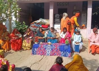 जरूरतमंदों को दिया गया कंबल, कराया गया भोजन: भिखारी बाबा।।