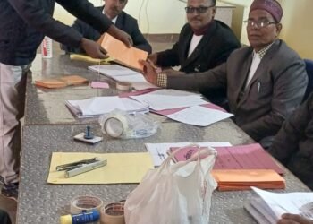 एसबीए चुनाव: 969 में से सिर्फ 20 वकील मतदाताओं ने किया टेंडर मतदान।